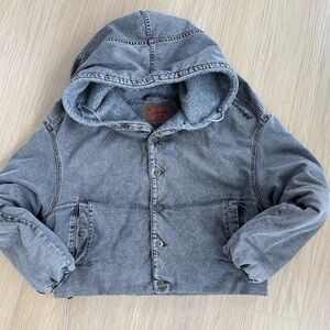 Y project Sherpa jacket. Insane piece, the hood is so cool!!